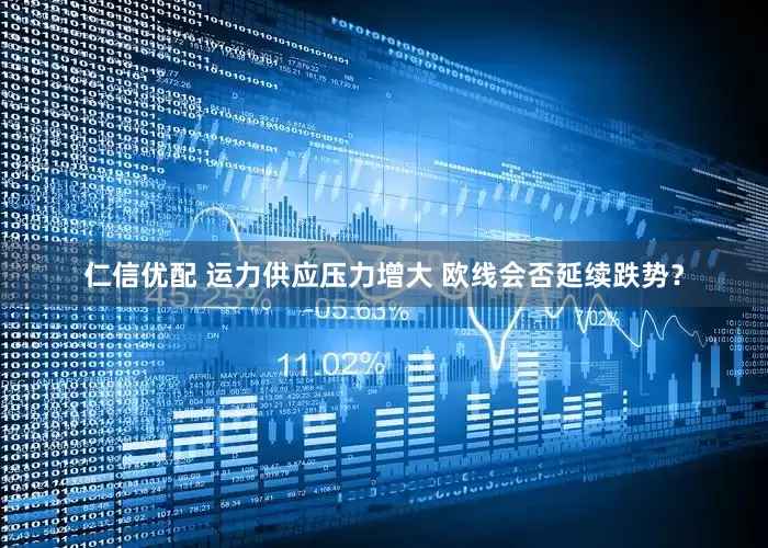 仁信优配 运力供应压力增大 欧线会否延续跌势？